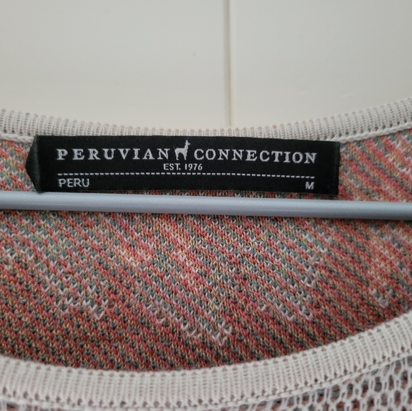 NWOT Peruvian Connection Pima Cotton Knit Dress - Picture 3 of 15